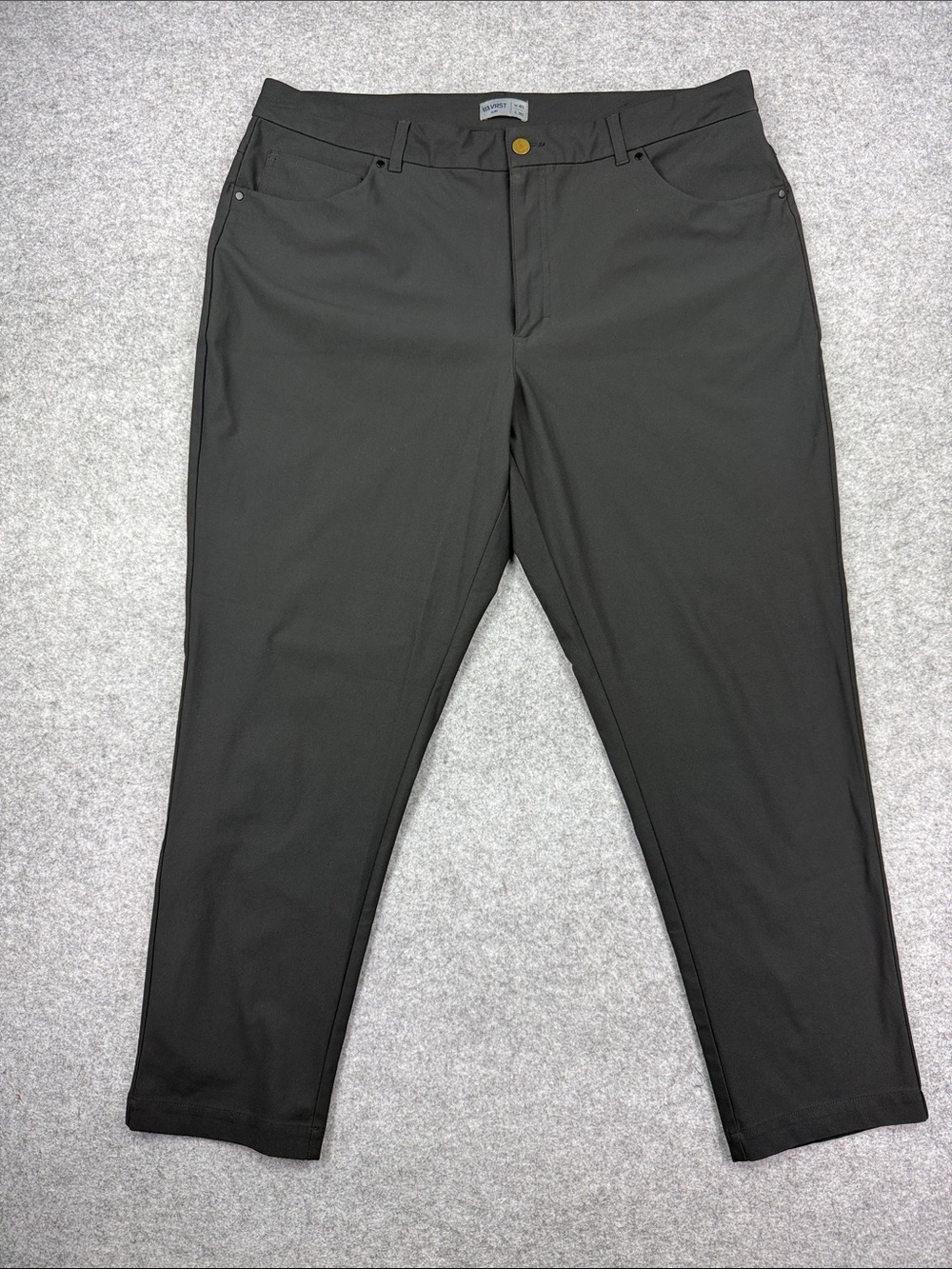 Men's Black Stretch Casual Pants